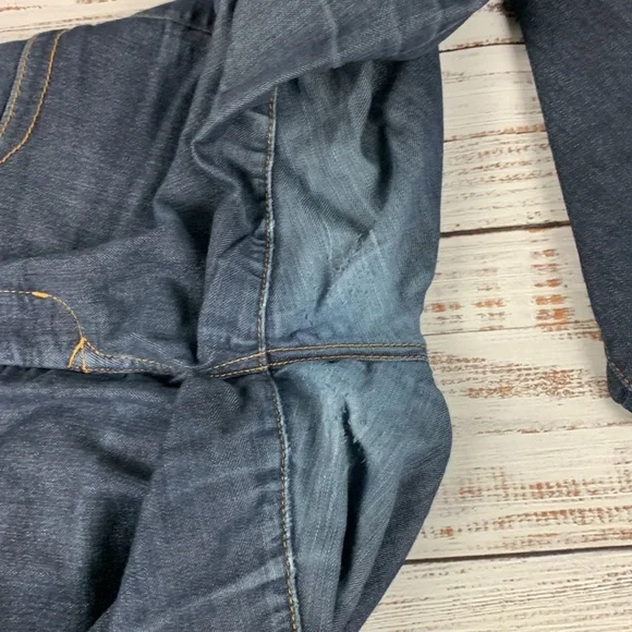 NYDJ “BOYFRIEND” Straight leg blue jeans size 8 - Picture 8 of 16